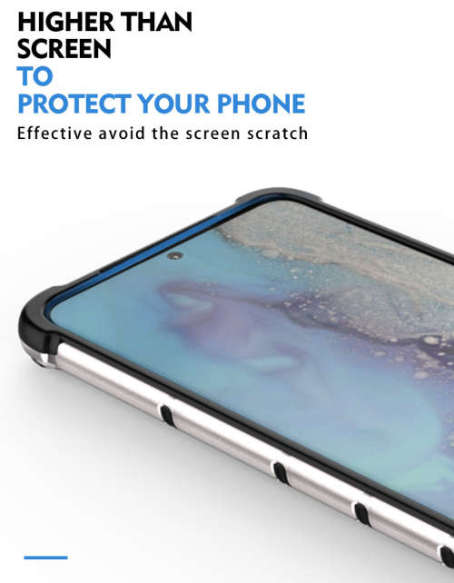 Samsung Galaxy A31 A51 A71 Shockproof Honeycomb Cover - Transparent **Sale**