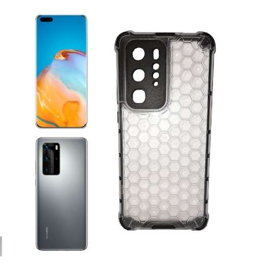 Huawei P40 P40 Pro Shockproof Honeycomb Cover - Transparent **Sale**