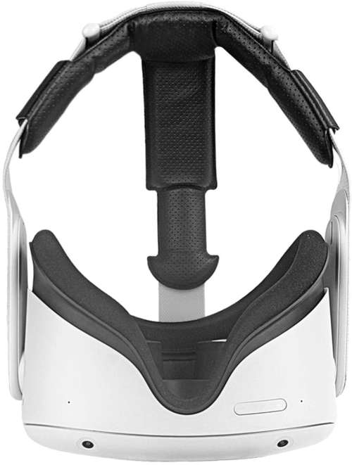Head Pad for Oculus Quest 2 Headband Gravity Pressure Reducing Head Pad Cushion (Black)