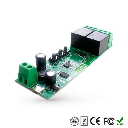 WIFI Control Smart Life Tuya 2CH Door Opener Relay Module