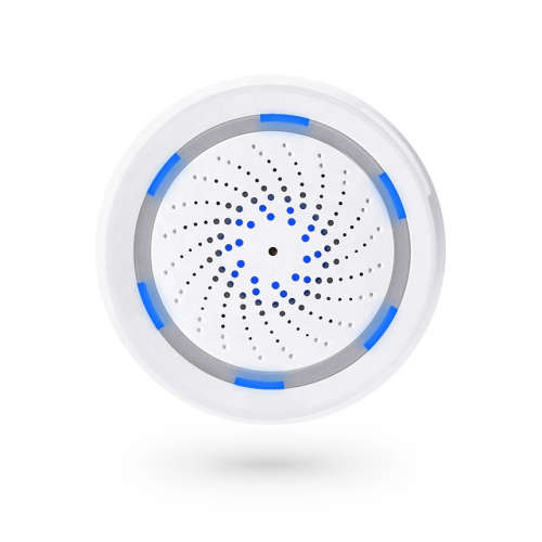 WIFI Control Smart Life Tuya 100dB Siren Alarm Sensor with Temperature and Humidity Sensor