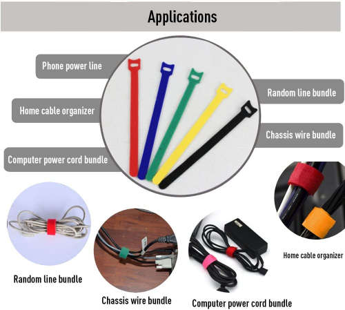 Reusable Velcro Cable Ties 12 x 150mm (Min Order Quantity 20 Pieces)