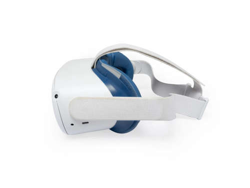 VR Cover Facial Interface and Foam Replacement Set for Oculus Quest 2 (Dark Blue)