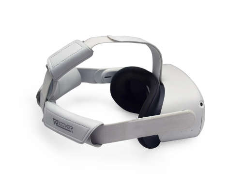 VR Cover Head Strap Foam Pad for Oculus Quest 2 (White)