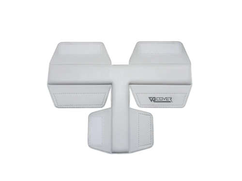 VR Cover Head Strap Foam Pad for Oculus Quest 2 (White)