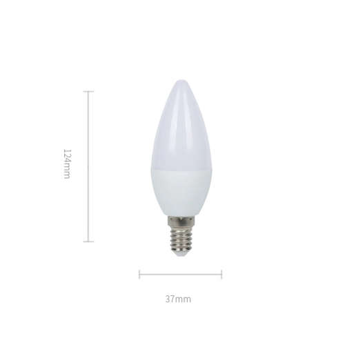 WIFI Control Smart Life Tuya RGB CCT 4W E14 LED Candle Bulb