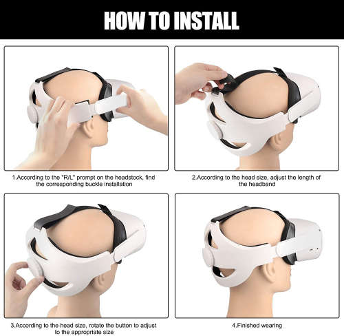 MASiKEN Head Strap Replacement for Oculus Quest 2
