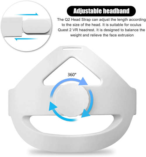 MASiKEN Head Strap Replacement for Oculus Quest 2
