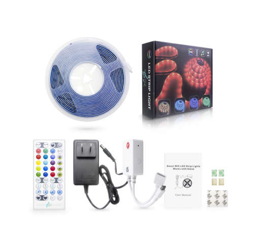 WIFI Control Smart Life Tuya IR/WiFi Controller Control Music 5m RGB LED Strip Kit
