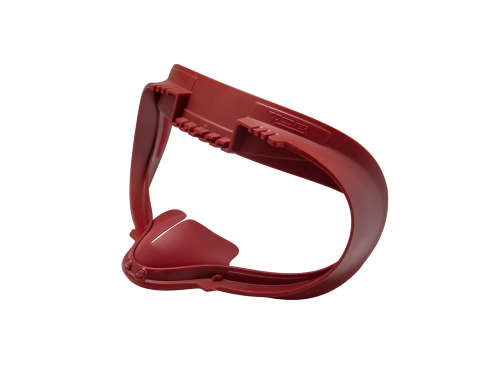 VR Cover Facial Interface and Foam Replacement Set for Oculus Quest 2 (Dark Red and Black)