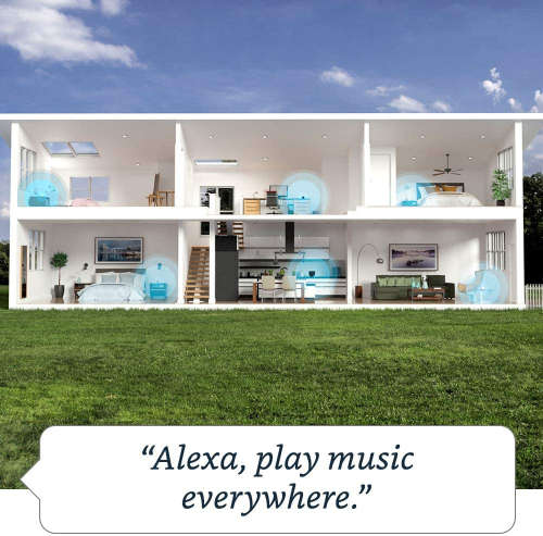 All-new Echo Dot (4th Gen) | Smart speaker with clock and Alexa | Glacier White *Sale*