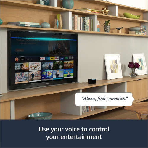 Fire TV Cube, Hands-free streaming with Alexa, 4K Ultra HD includes latest Alexa Voice Remote 2021