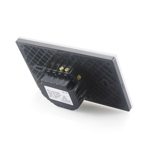 WIFI Control Smart Life Tuya 1CH US LED Neutral or No Neutral Smart Switch with RF433Mhz (White)