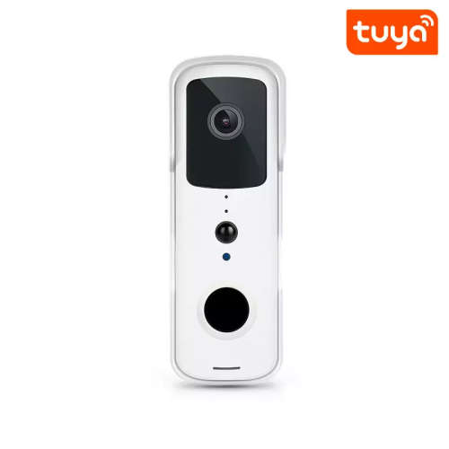 WIFI Control Smart Life Tuya Waterproof HD Video Doorbell (White)