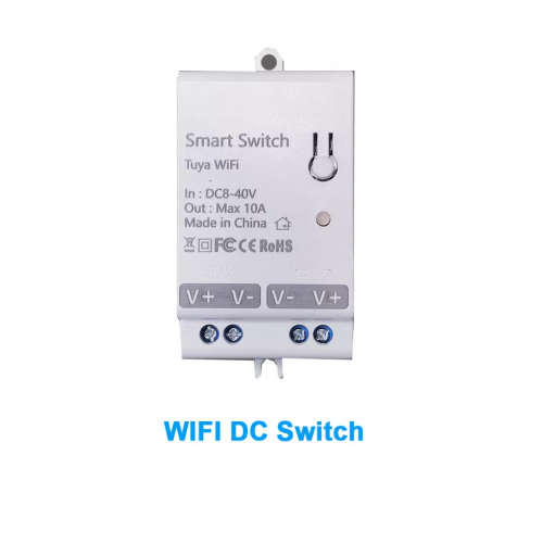 Smart Life Tuya WIFI 1CH DC8-40V 12V 24V 10A Max Active Switch Relay