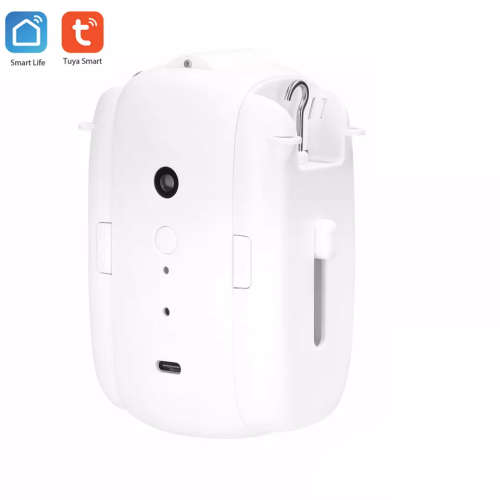 Smart Life Tuya Bluetooth Curtain Robot Motor for Track Rail with Remote Single Opening