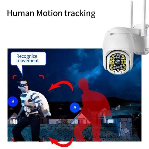 Smart Life Tuya Waterproof Outdoor 5MP 4G PTZ CCTV Camera