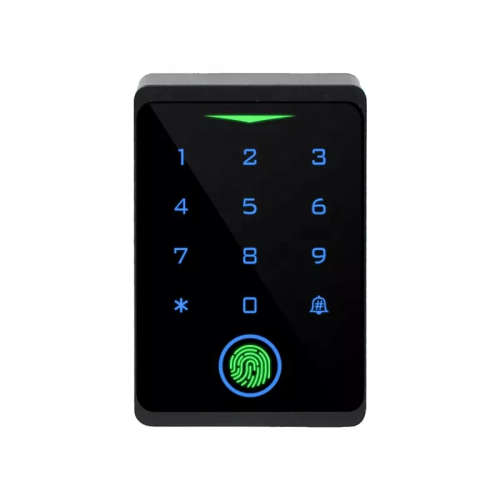 Smart Life Tuya WIFI Waterproof 12V Access Control Fingerprint Keypad Card Doorbell for Gate Garage