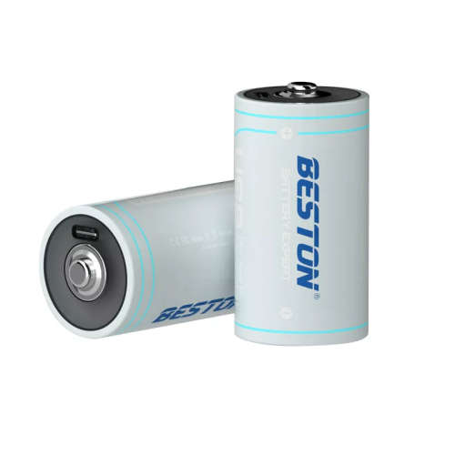 BESTON D Cell USB C Rechargeable Lithium Battery | 1.5V | 4000mAh | 1 Pack