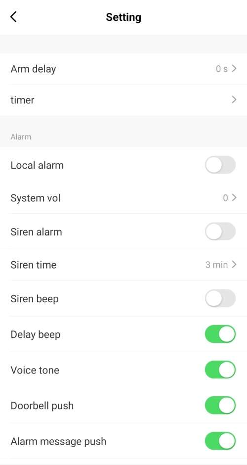 WIFI Control Smart Life Tuya H502 4G LTE Touch Screen Alarm System (Black)
