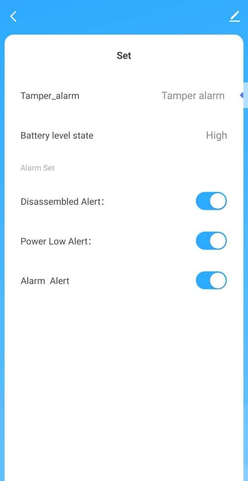WIFI Control Smart Life Tuya Smoke Sensor