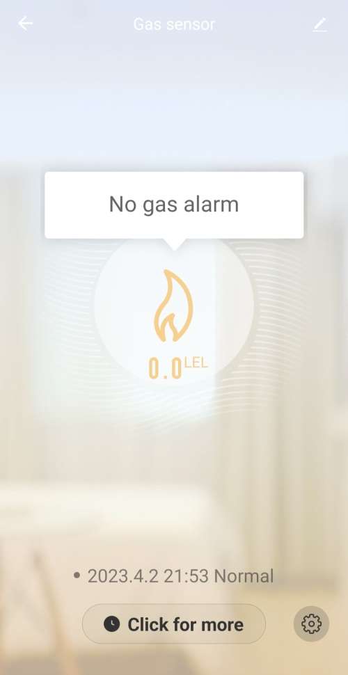 WIFI Control Smart Life Tuya Methane Gas Detector Sensor