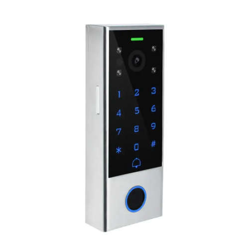Smart Life Tuya WIFI Waterproof 12V Access Control Video Intercom Doorbell Keypad Fingerprint Card