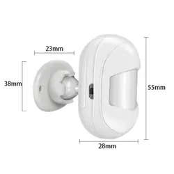 Smart Life Tuya Zigbee Wall Mounted Wireless PIR Motion Sensor