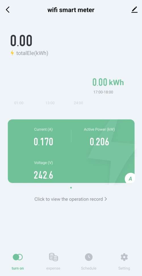 Smart Life Tuya WIFI 60A 240V Switch with Power Consumption Energy Monitoring Prepaid Meter