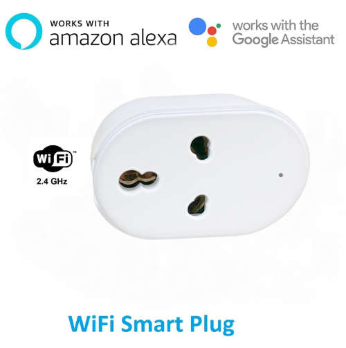 Smart Life Tuya WIFI 1CH 16A 3500W 3 Pin or 2 Pin Plug Switch Circuit Breaker with Power Monitoring