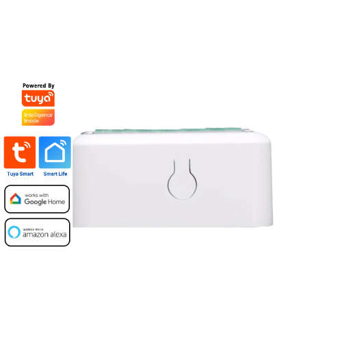 Smart Life Tuya WIFI 2CH 150W LED Light / 5A 1000W Appliance Neutral Mini Switch Circuit Breaker