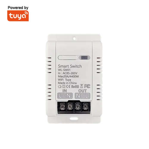 Smart Life Tuya WIFI 1CH 20A 4400W 4.4KW Switch Circuit Breaker Relay