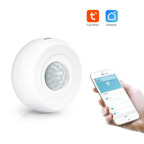 Smart Life Tuya WIFI Wireless Ceiling PIR Motion Sensor with Light Sensor