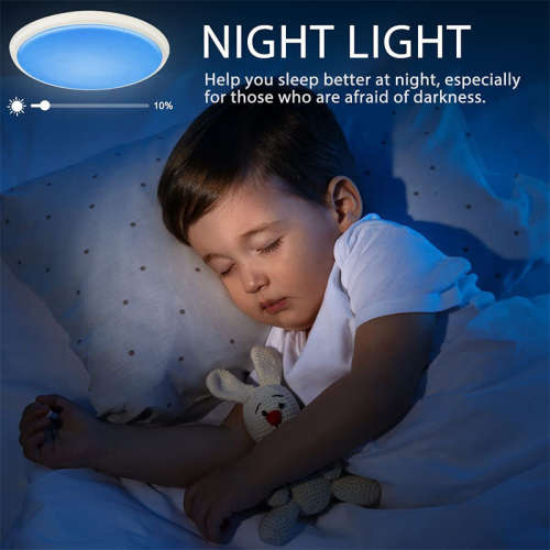 Smart Life Tuya WIFI Ceiling LED Light 24W CCT 2700-6500K | RGB 6-10W | 265V