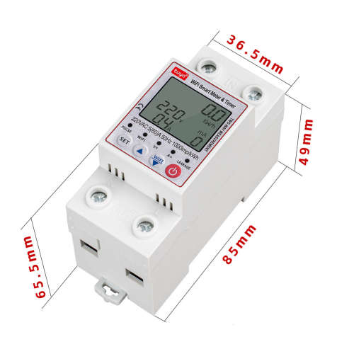 Smart Life Tuya WIFI Solar PV Bidirectional Two Way Energy Monitor Switch 240V 63A Single phase