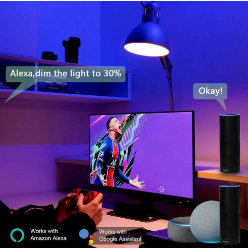 Smart Life Tuya Zigbee 5W GU10 RGB CCT LED Downlight Light Bulb | 2700K to 6500K | RGB