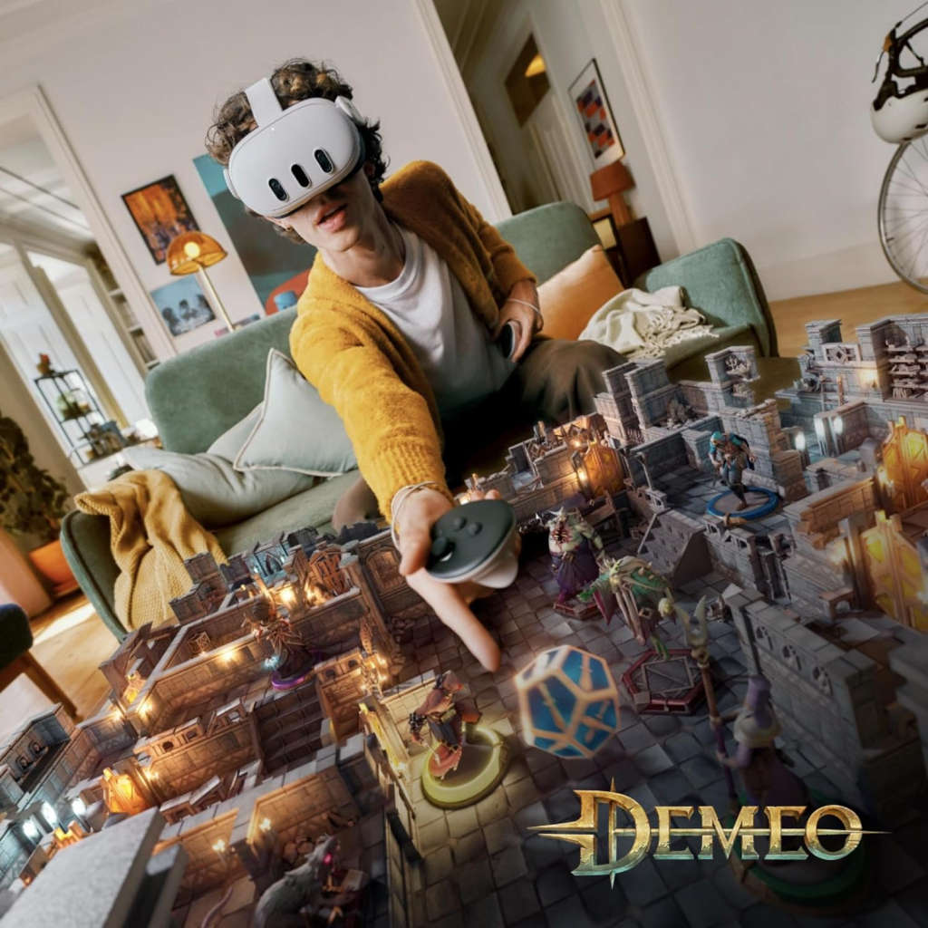 Meta Quest 3 128GB Breakthrough Mixed Reality Powerful Performance Advanced All-In-One Headset