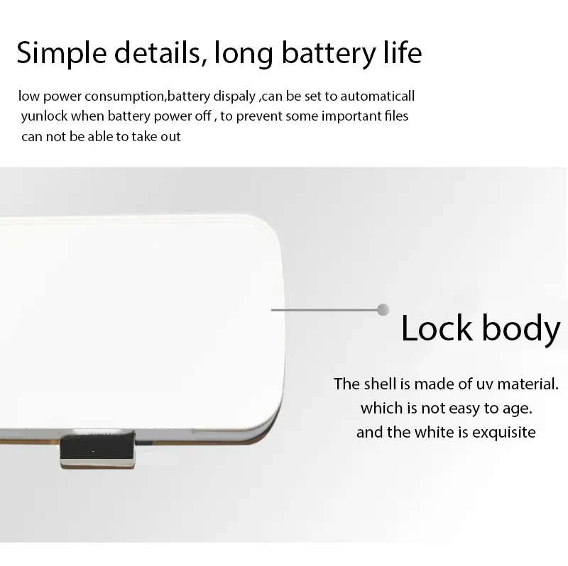 Smart Life Tuya Bluetooth Access Control Drawer Cabinet Cupboard Door Lock
