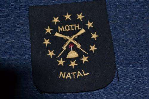 Natal MOTHS Blazer Badge.
