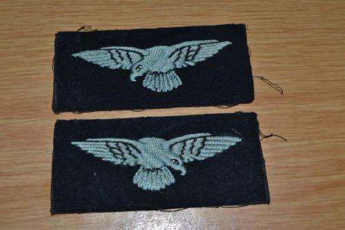Pair of RAF Other Airmans Arm eagles