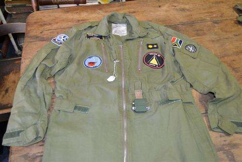 SAAF Flight Suite belonging to Frans Vermaak