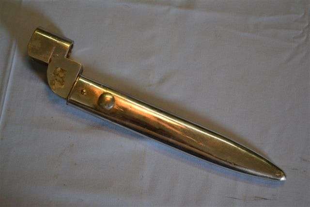 British No 9 Bayonet Chromed.