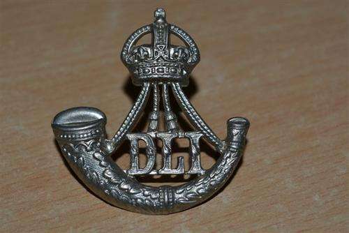 Durham Light Infantry Cap Badge.