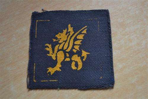 43rd Wessex Division British WWII Patch