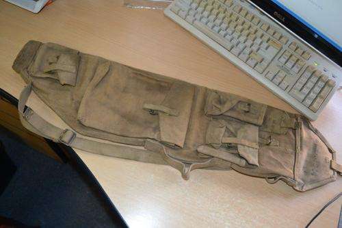 WWII Bren gunspare barrel holder.