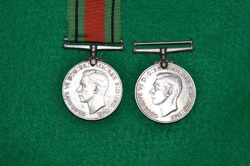 Full size WWII Defence medal. Un-named. 1 of 2