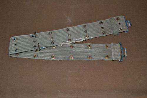 Bush War Web belt. Came with terrorist clothing.