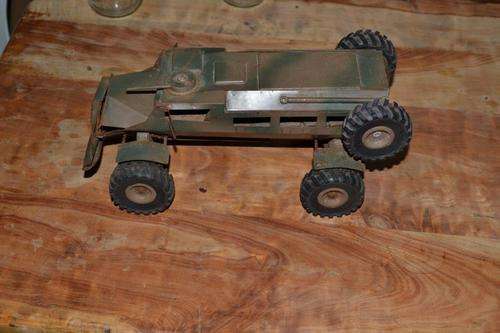 Strike Toys Army Casspir. Back door missing. Some damadge.