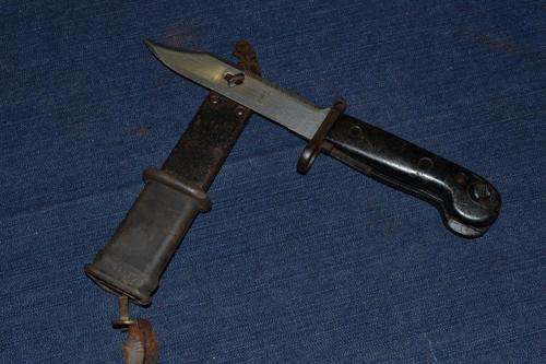 East German AKM Bayonet.