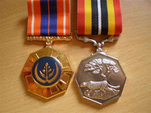 Southern Africa and Pro Patria medal pair